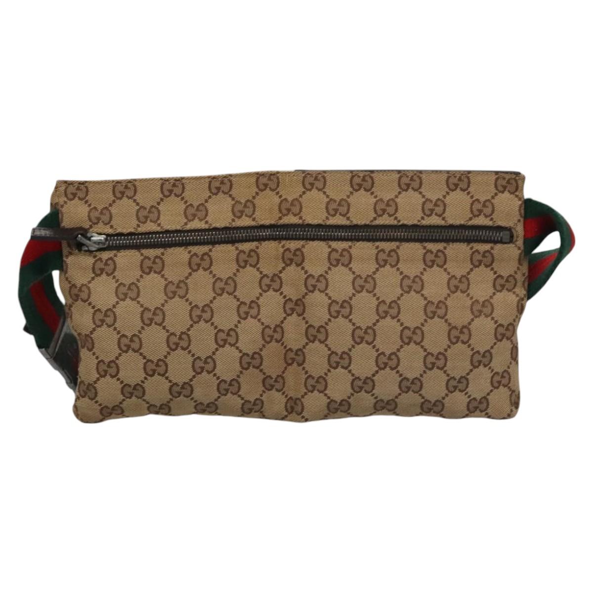 Gucci Gg Canvas Beige Canvas Shoulder Bag