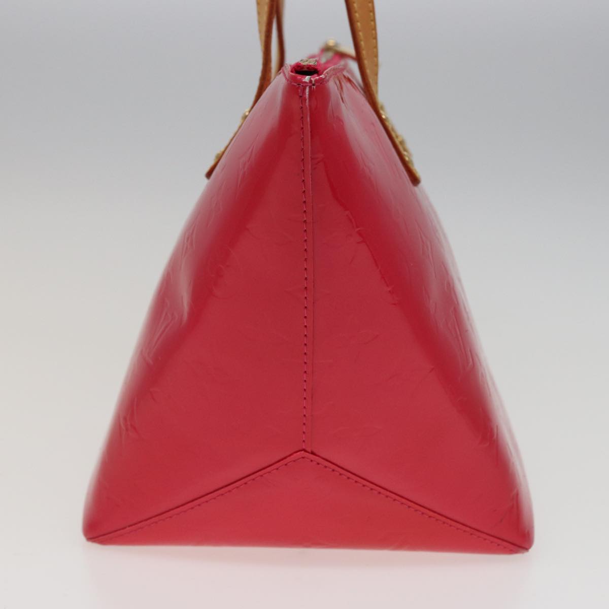 Louis Vuitton Bellevue Pink Patent Leather Handbag
