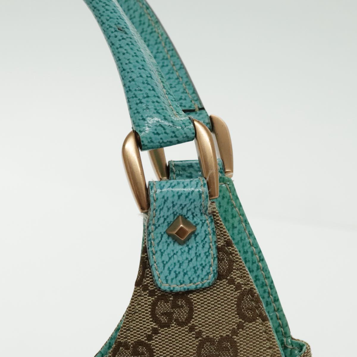 Gucci Jackie Beige Canvas Handbag