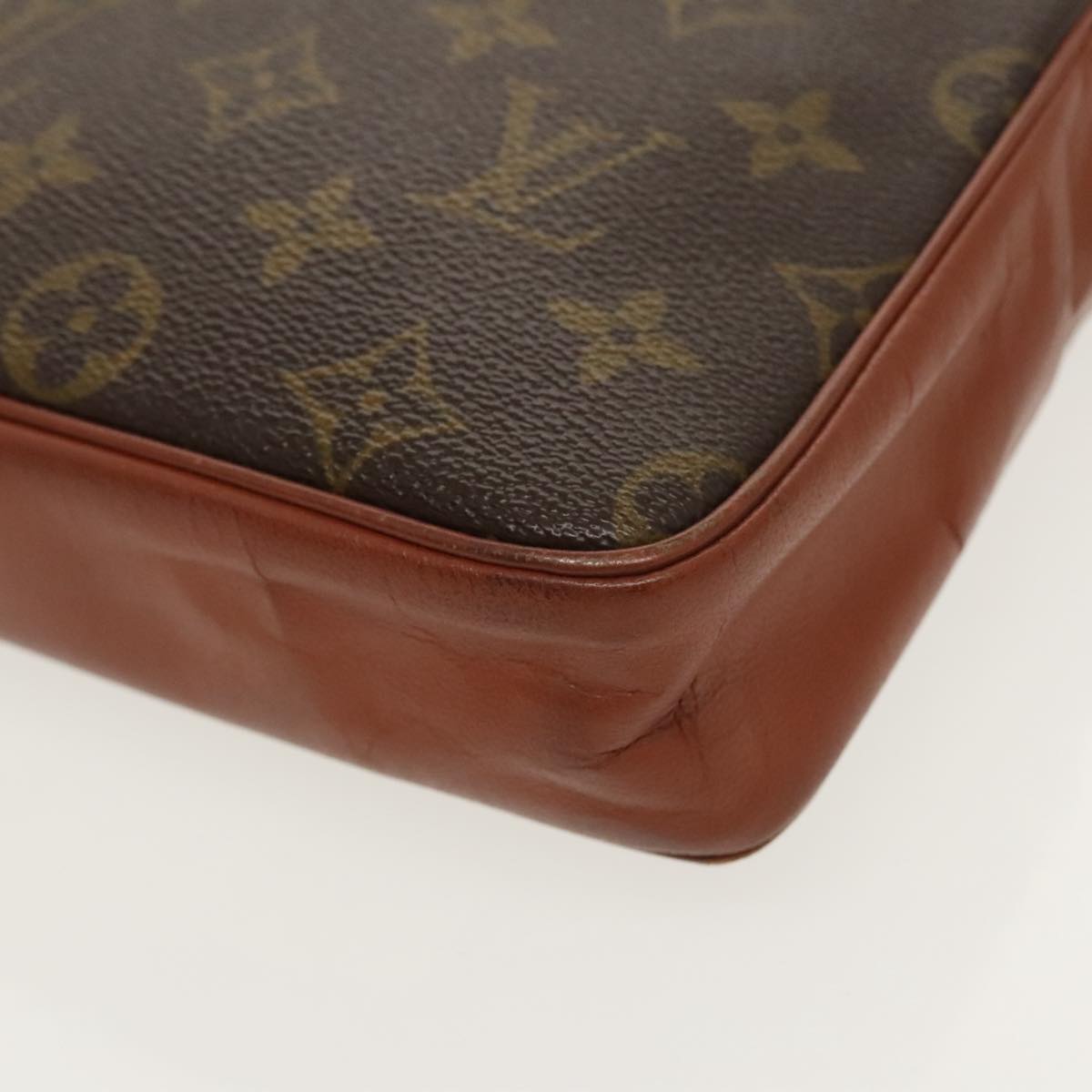 Louis Vuitton Shoulder Bag Brown Canvas Shoulder Bag