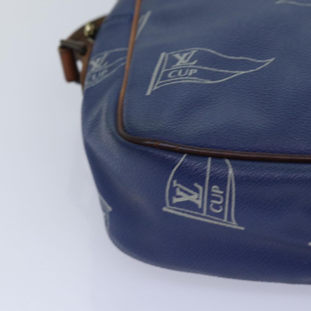 Louis Vuitton San Diego Blue Canvas Shoulder Bag