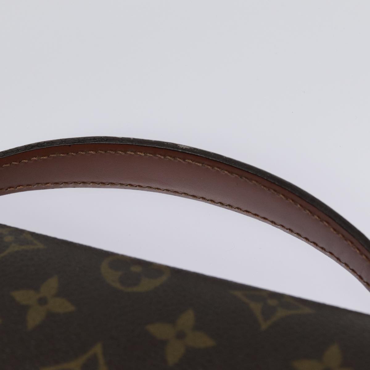 Louis Vuitton Document Case Brown Canvas Briefcase Bag