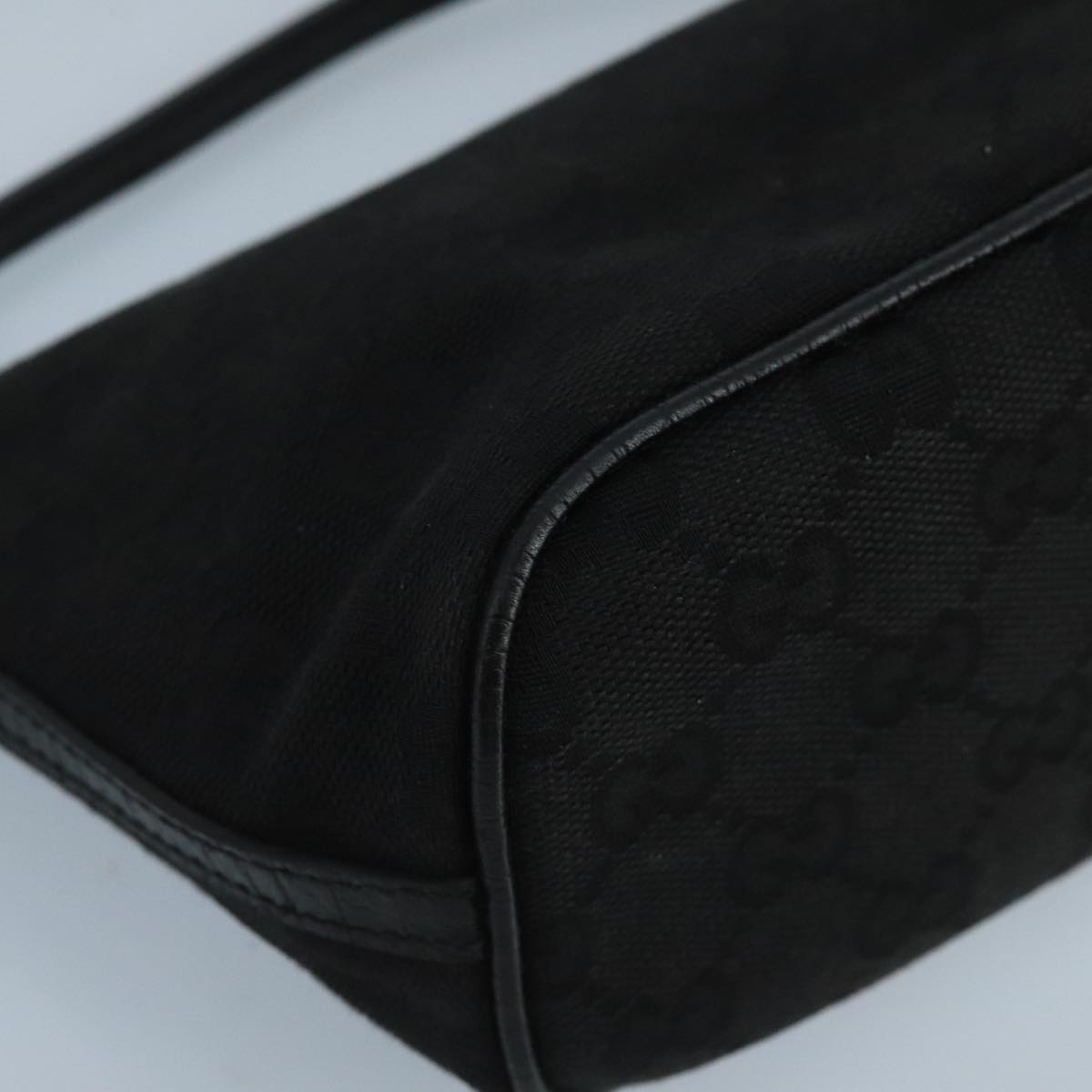 Gucci Black Canvas Clutch Bag
