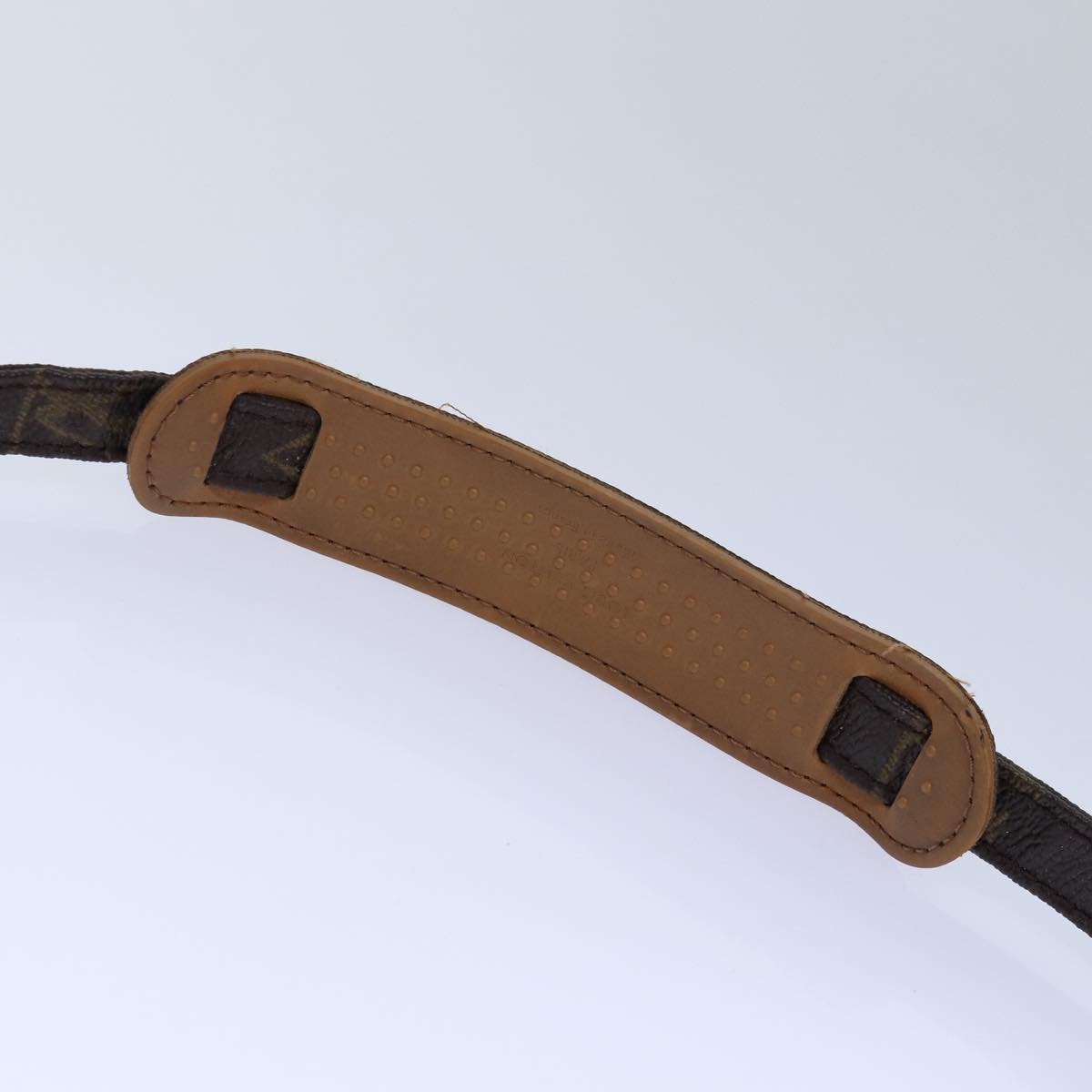 Louis Vuitton Shoulder Strap Brown Canvas Bag Jewelry
