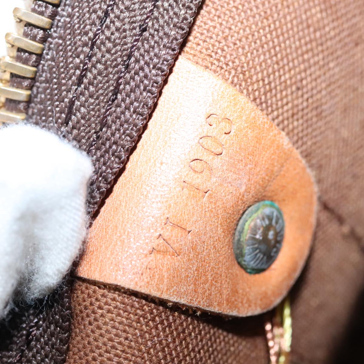 Louis Vuitton Keepall 55 Brown Canvas Travel Bag