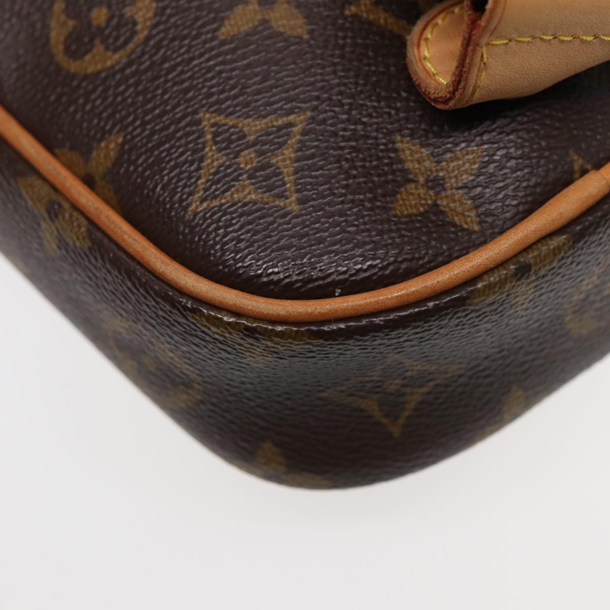 Louis Vuitton Gange Brown Canvas Clutch Bag