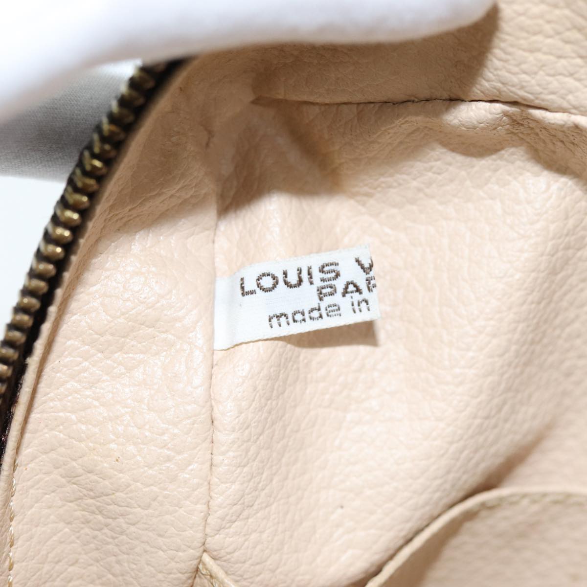 Louis Vuitton Trousse De Toilette Brown Canvas Clutch Bag