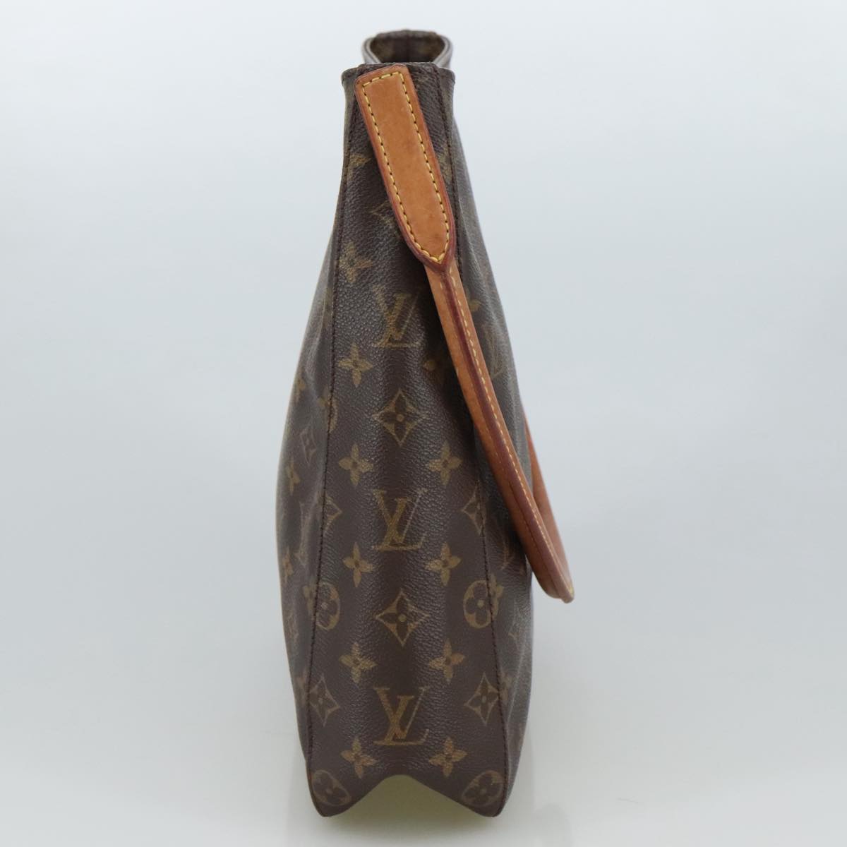 Louis Vuitton Looping Gm Brown Canvas Shoulder Bag