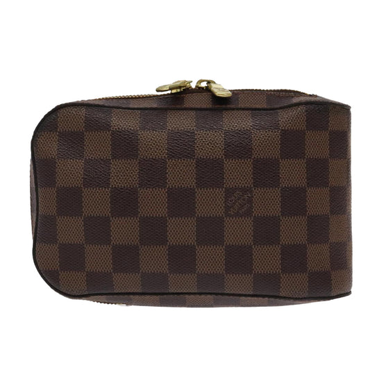 Louis Vuitton Geronimos Brown Canvas Shoulder Bag