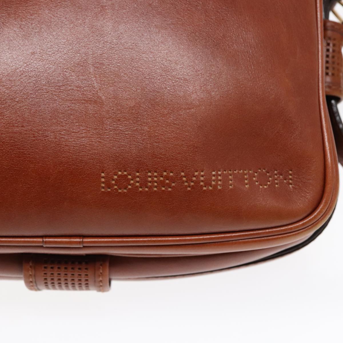 Louis Vuitton Trotteur Brown Leather Shoulder Bag