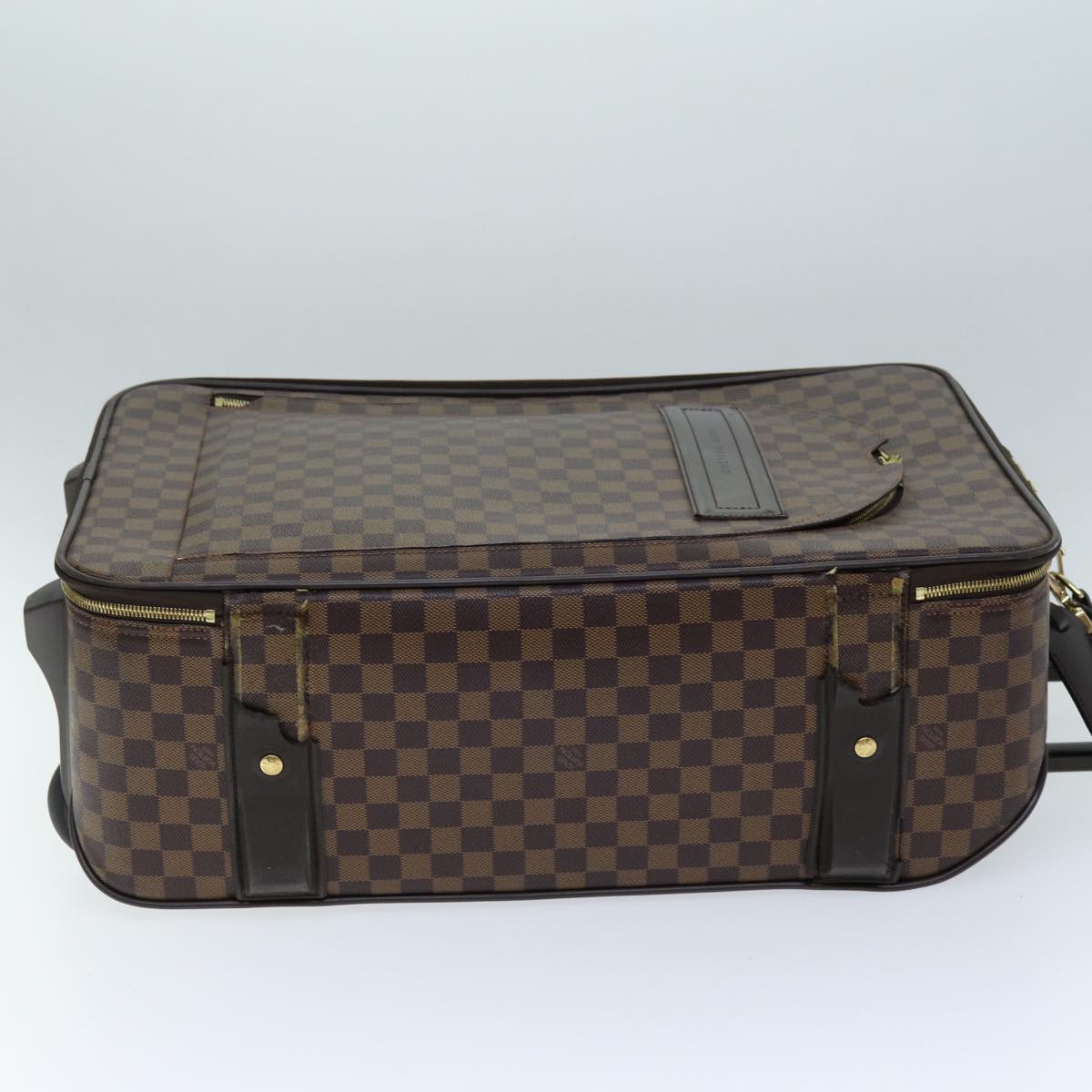 Louis Vuitton Pégase Valise Légère 55 Business Brown Canvas Travel Bag