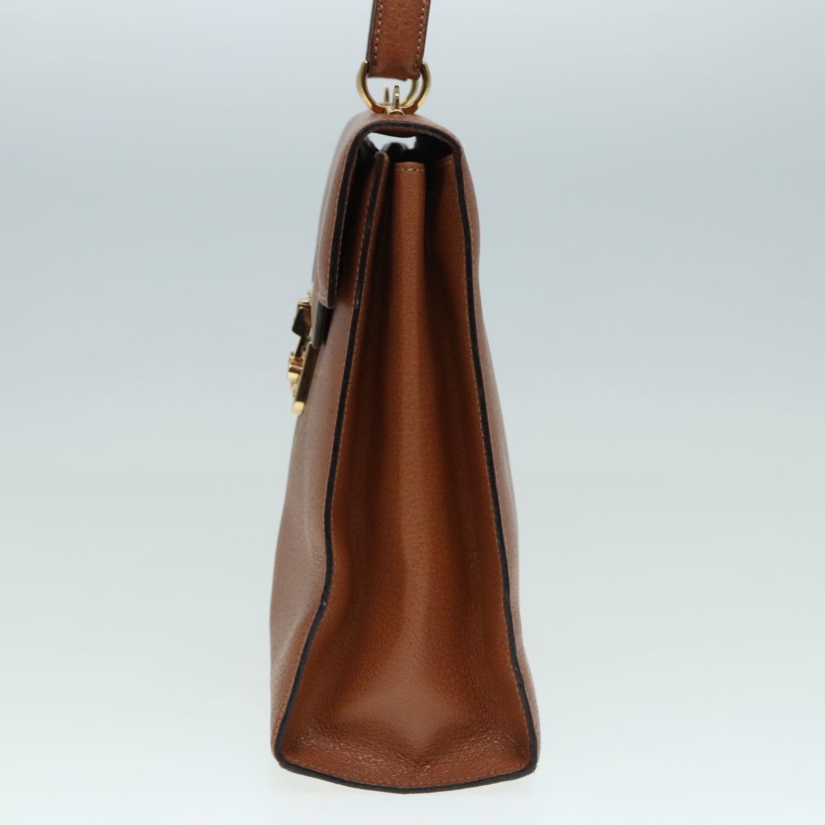 Gucci Lady Lock Brown Leather Handbag