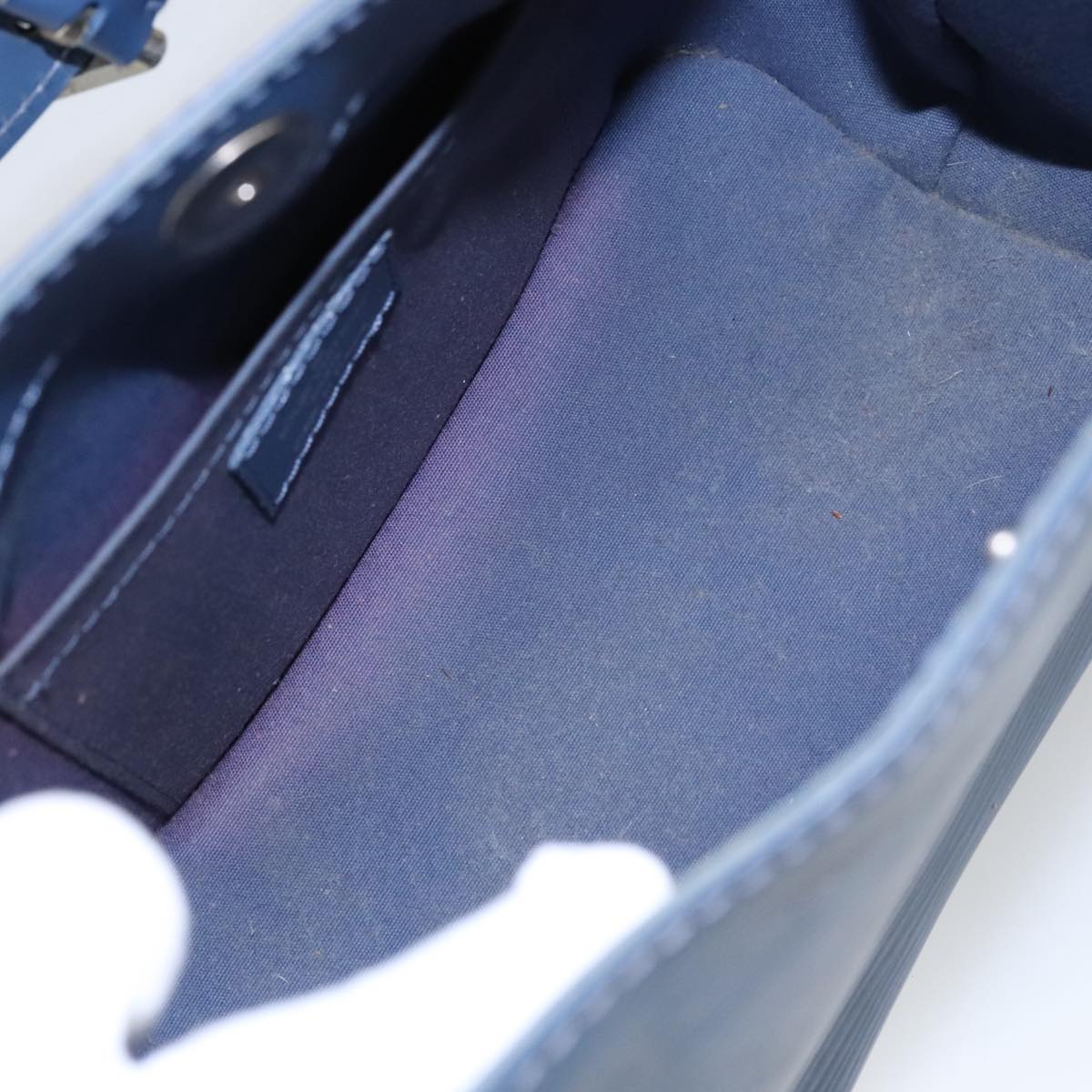 Louis Vuitton Mandala Blue Leather Shoulder Bag
