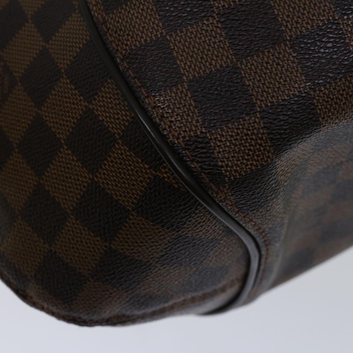 Louis Vuitton Sistina Brown Canvas Shoulder Bag