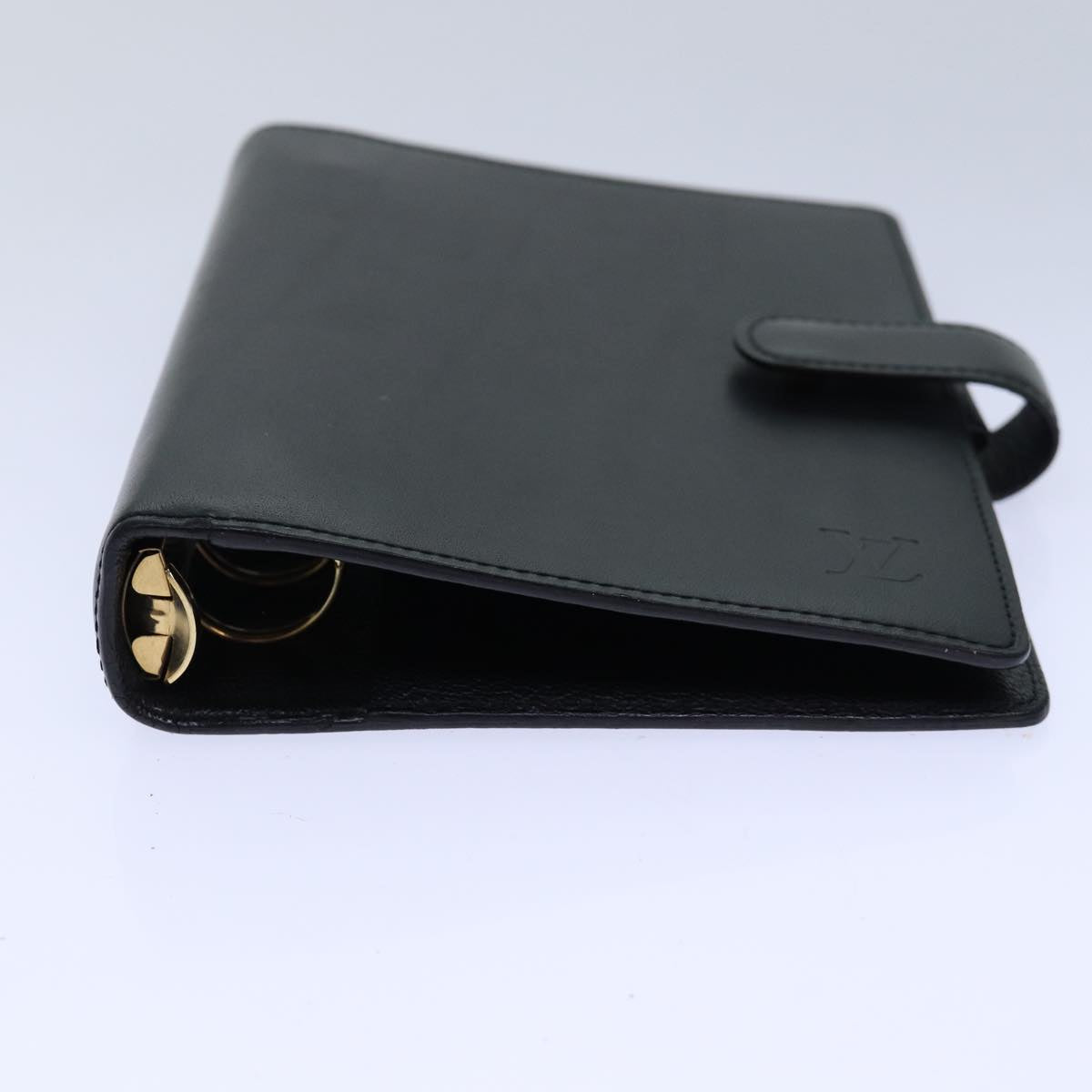 Louis Vuitton Agenda Mm Black Leather Wallet