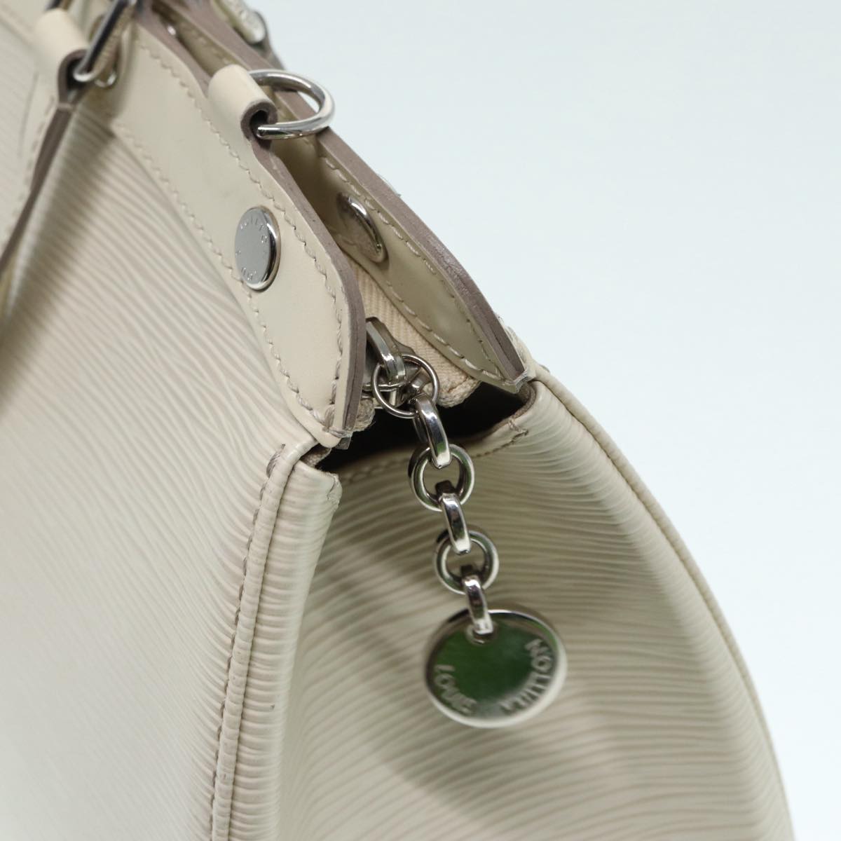Louis Vuitton Blair Ecru Leather Handbag