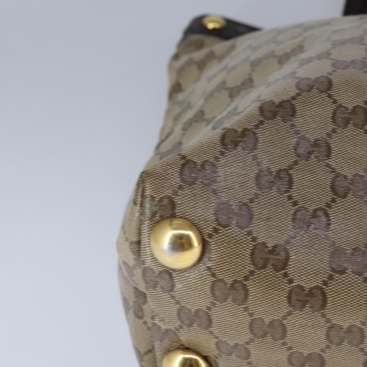 Gucci Gg Canvas Beige Canvas Tote Bag