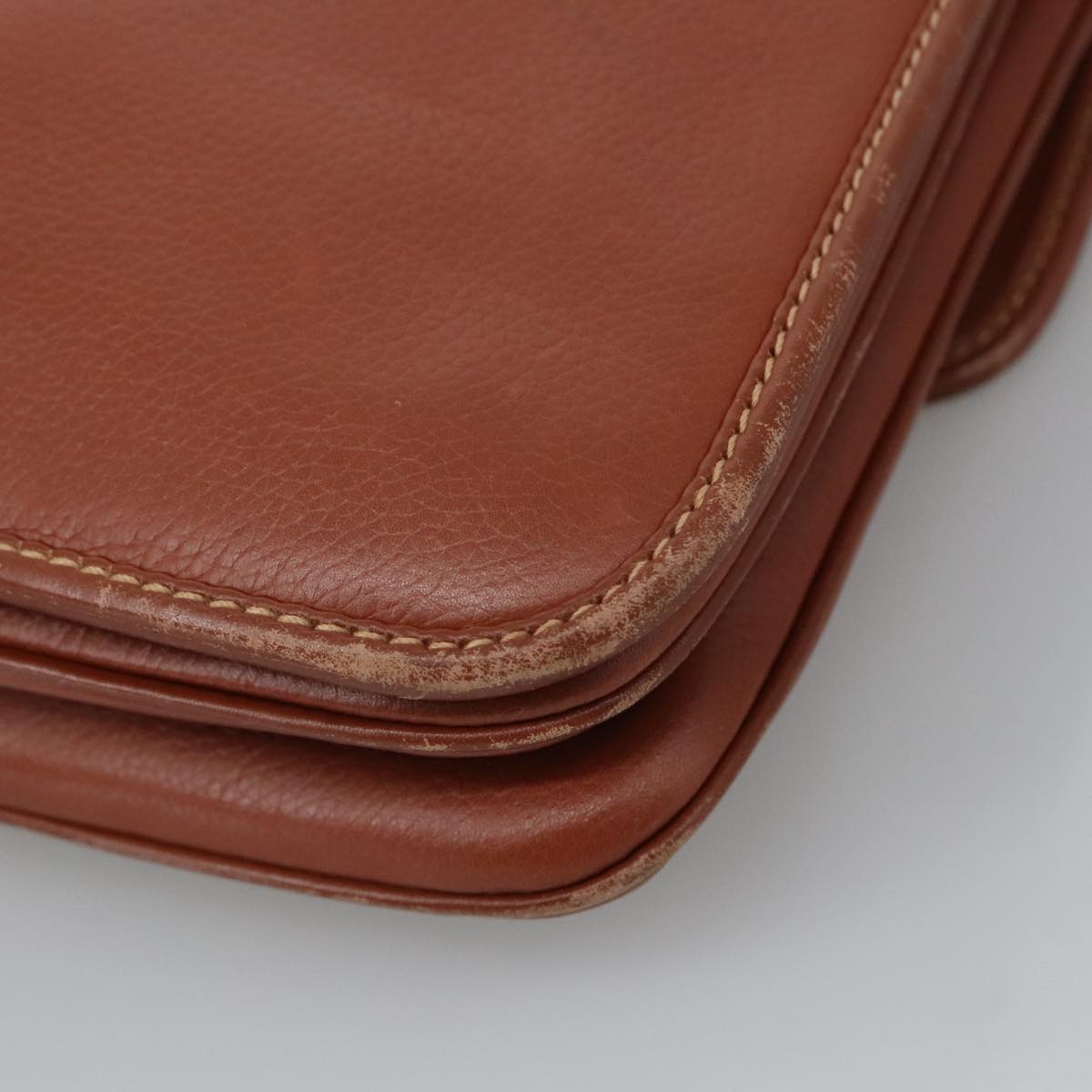 Gucci Sherry Brown Leather Shoulder Bag