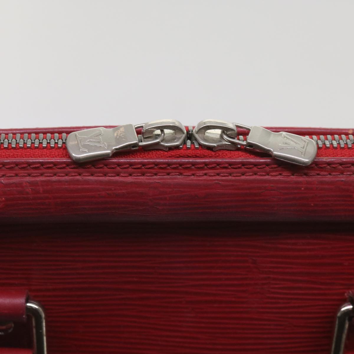 Louis Vuitton Vivienne Red Leather Briefcase Bag
