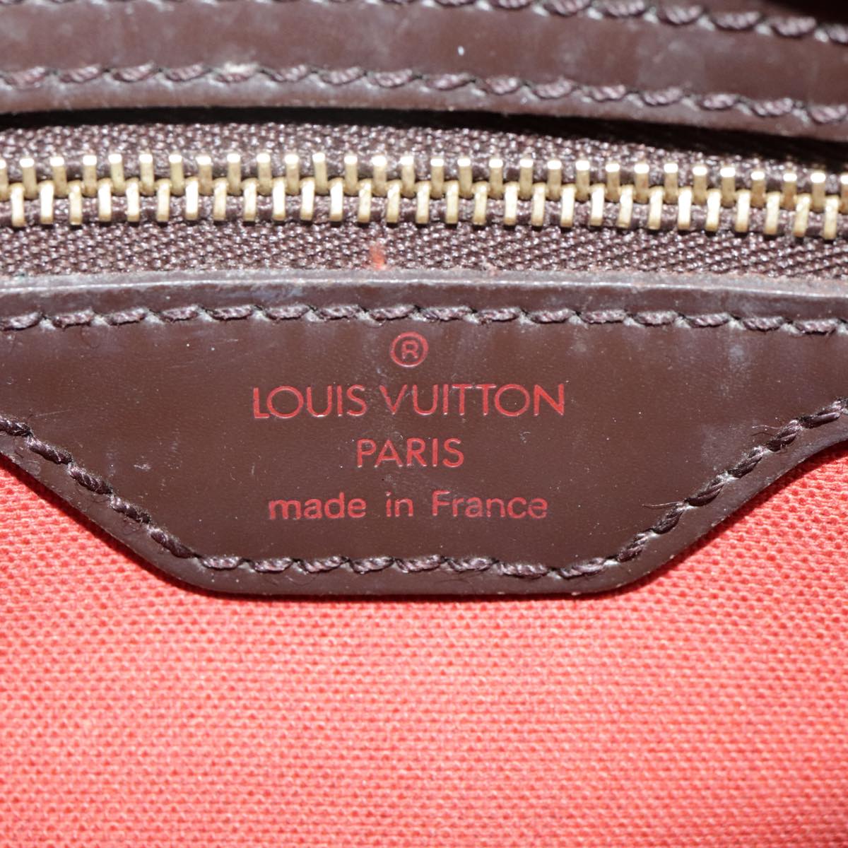 Louis Vuitton Trotteur Brown Canvas Shoulder Bag