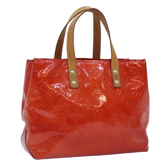 Louis Vuitton Reade Red Patent Leather Handbag