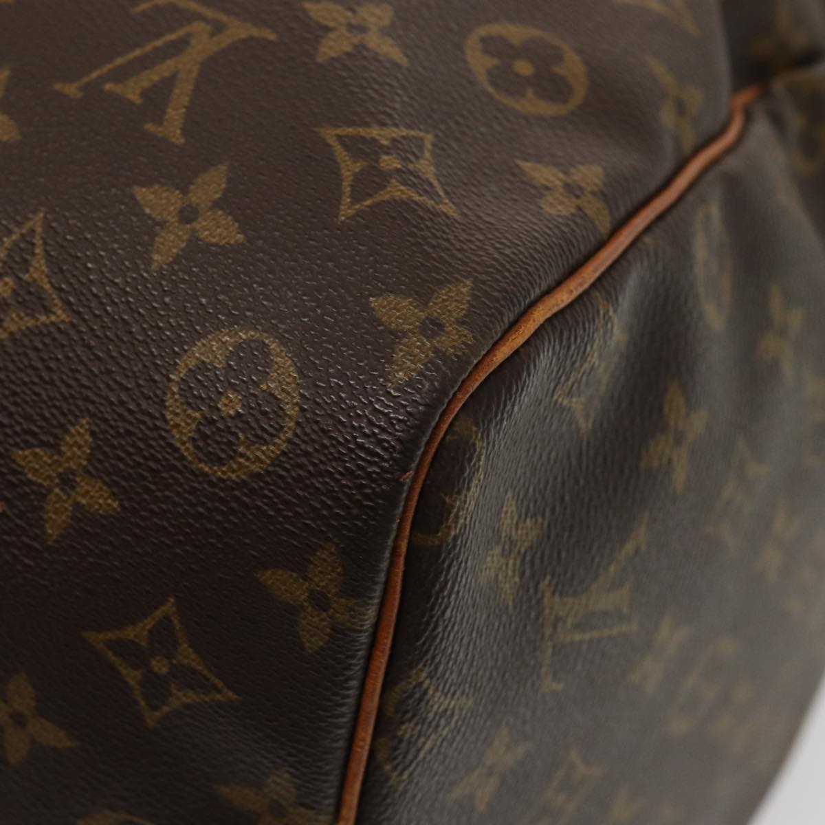 Louis Vuitton Keepall 60 Brown Canvas Travel Bag