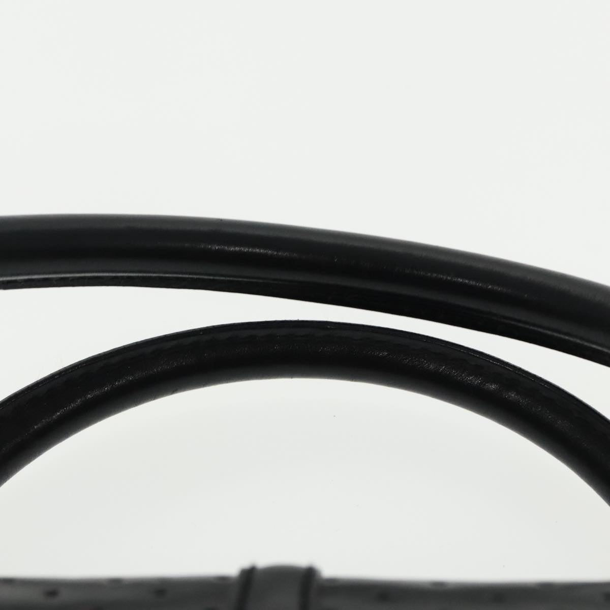 Gucci Interlocking Black Leather Handbag