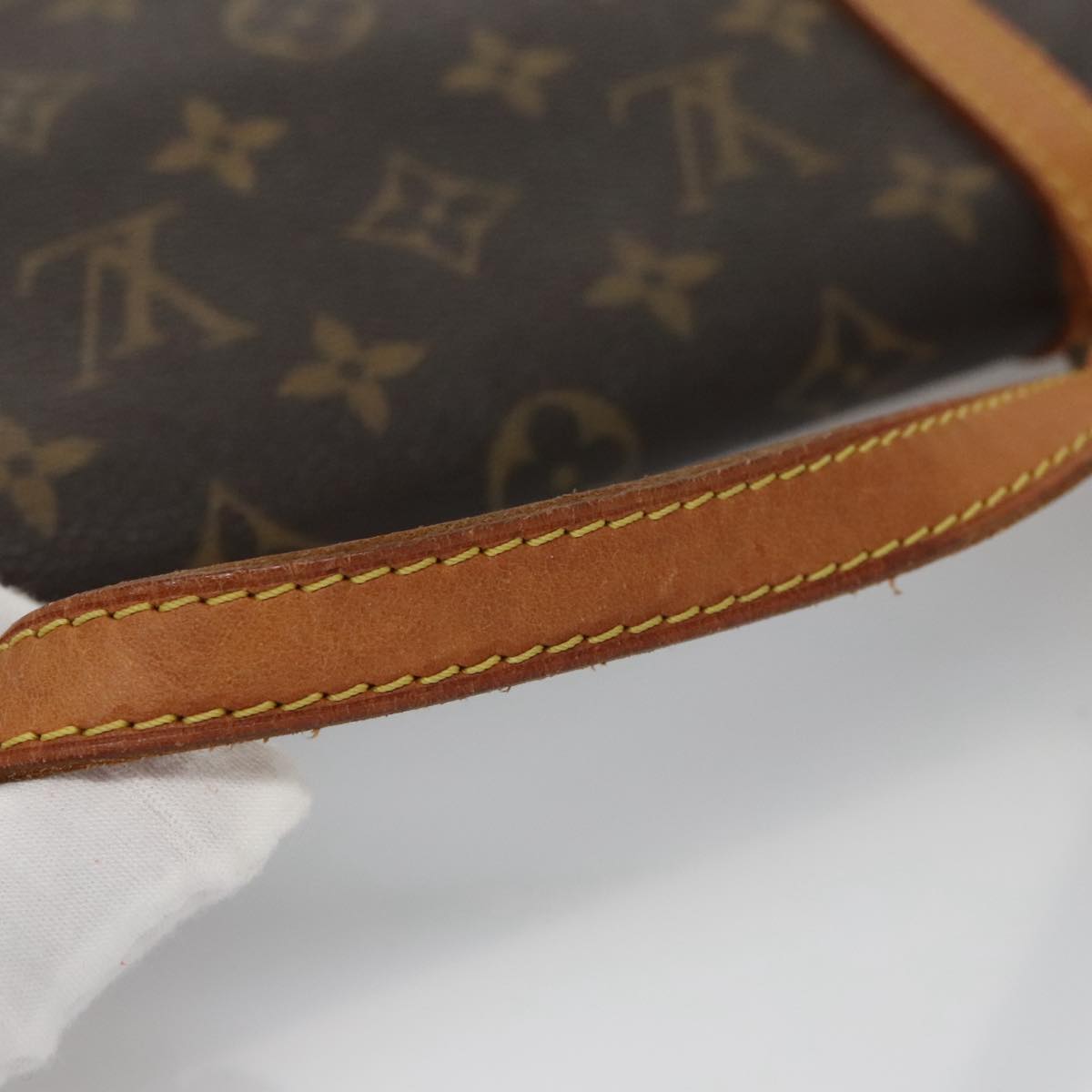 Louis Vuitton Marelle Brown Canvas Backpack Bag