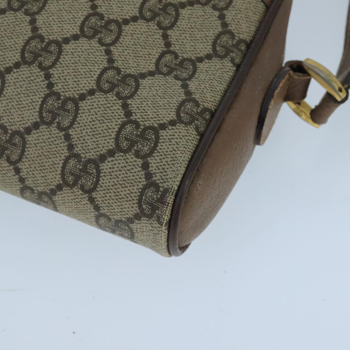 Gucci Gg Supreme Beige Canvas Shoulder Bag