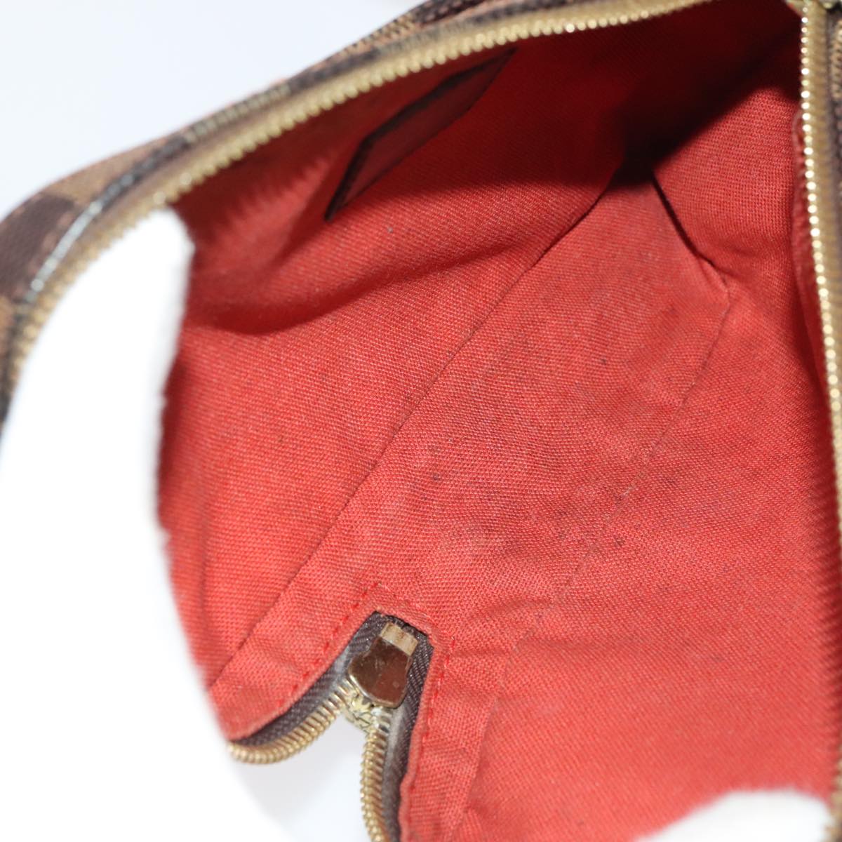 Louis Vuitton Geronimos Brown Canvas Shoulder Bag