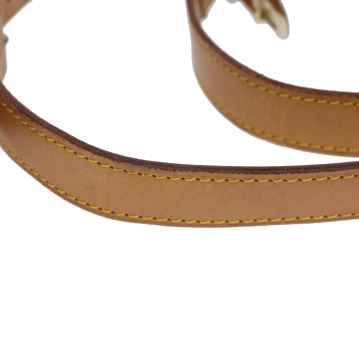 Louis Vuitton Bandoulière De Sac Beige Leather Bag Jewelry