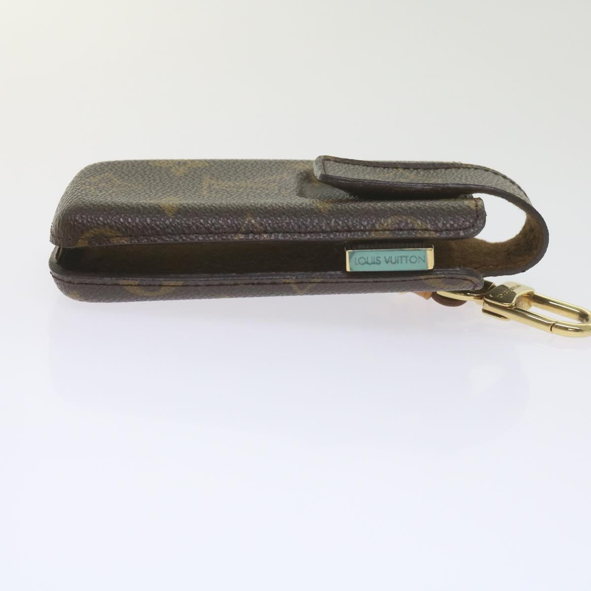 Louis Vuitton Etui Téléphone Brown Canvas Phone Jewelry