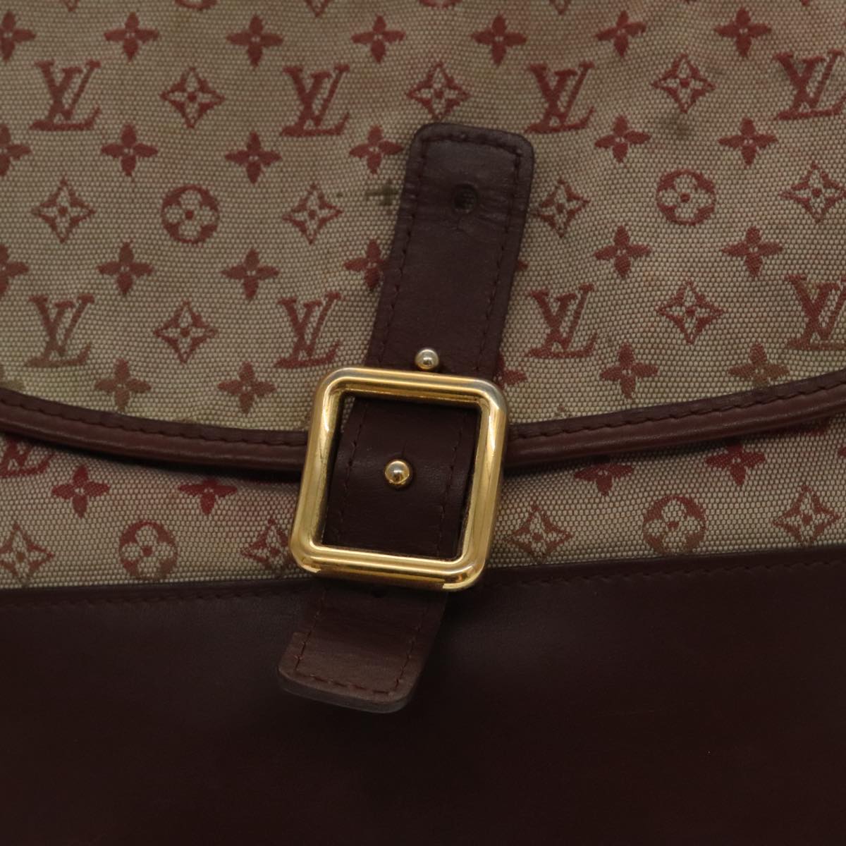 Louis Vuitton Sophie Red Canvas Shoulder Bag