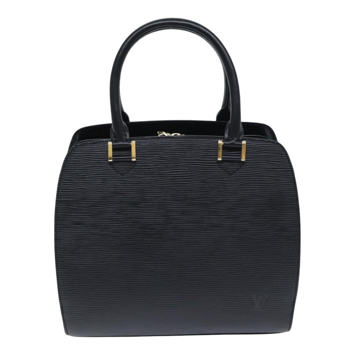Louis Vuitton Pont Neuf Black Leather Handbag