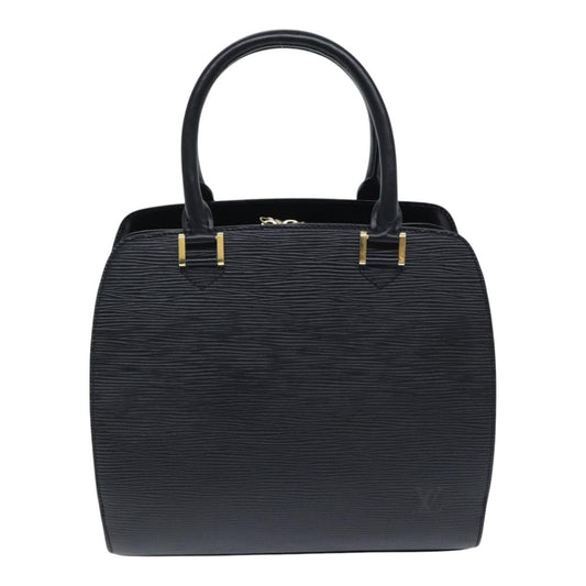 Louis Vuitton Pont Neuf Black Leather Handbag