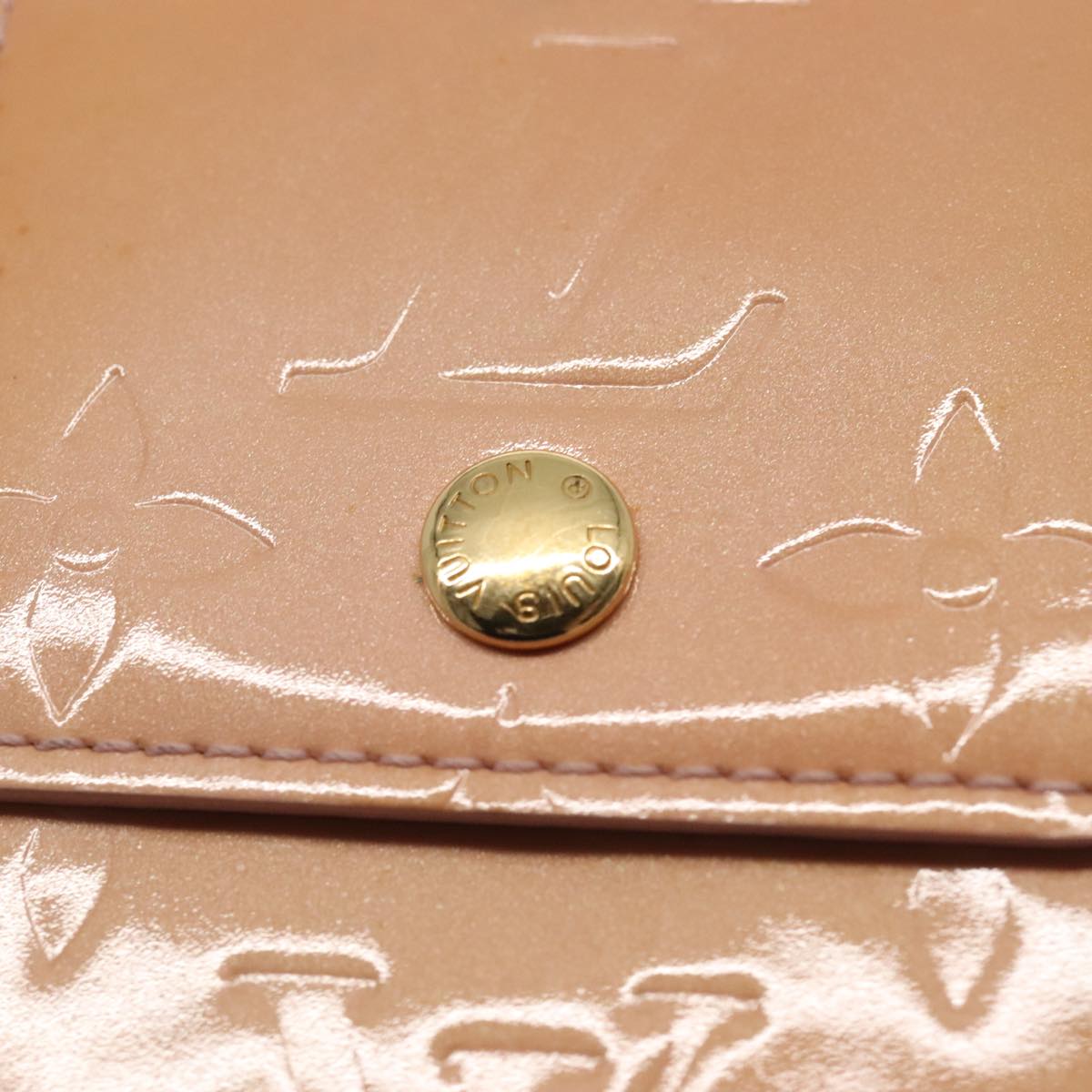 Louis Vuitton Etuit À Cigarettes Pink Patent Leather Wallet