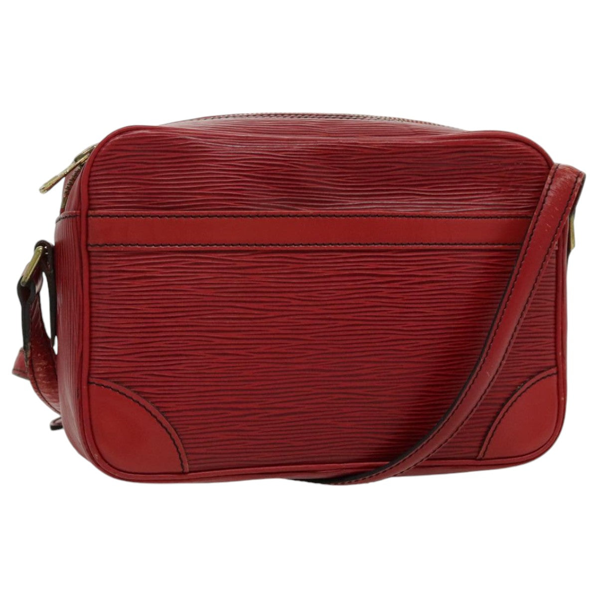 Louis Vuitton Trocadero 23 Red Leather Shoulder Bag