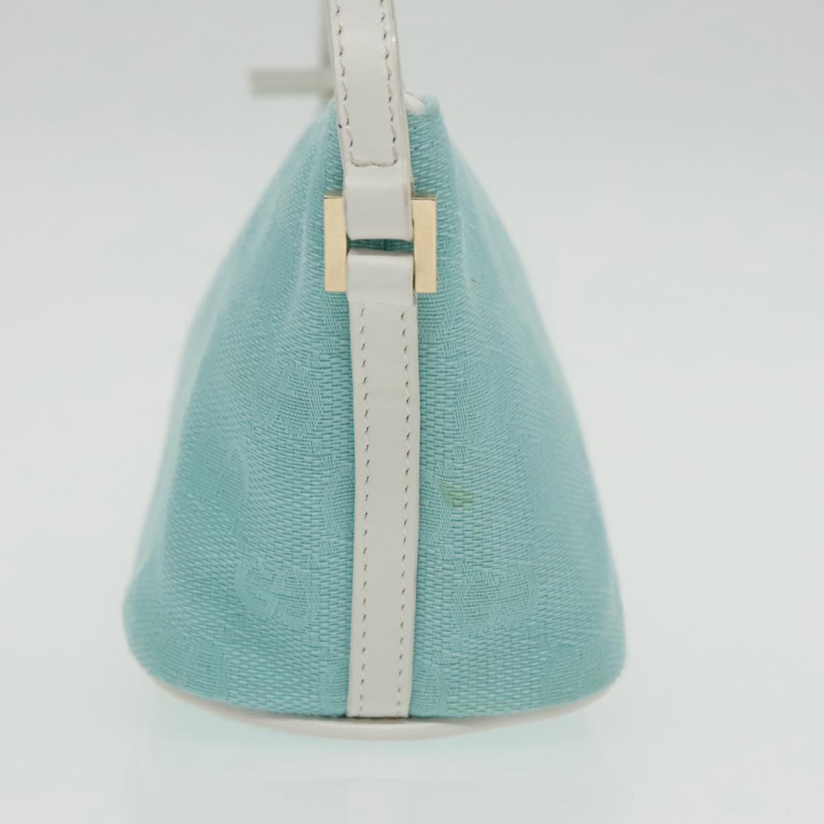 Gucci Blue Canvas Handbag