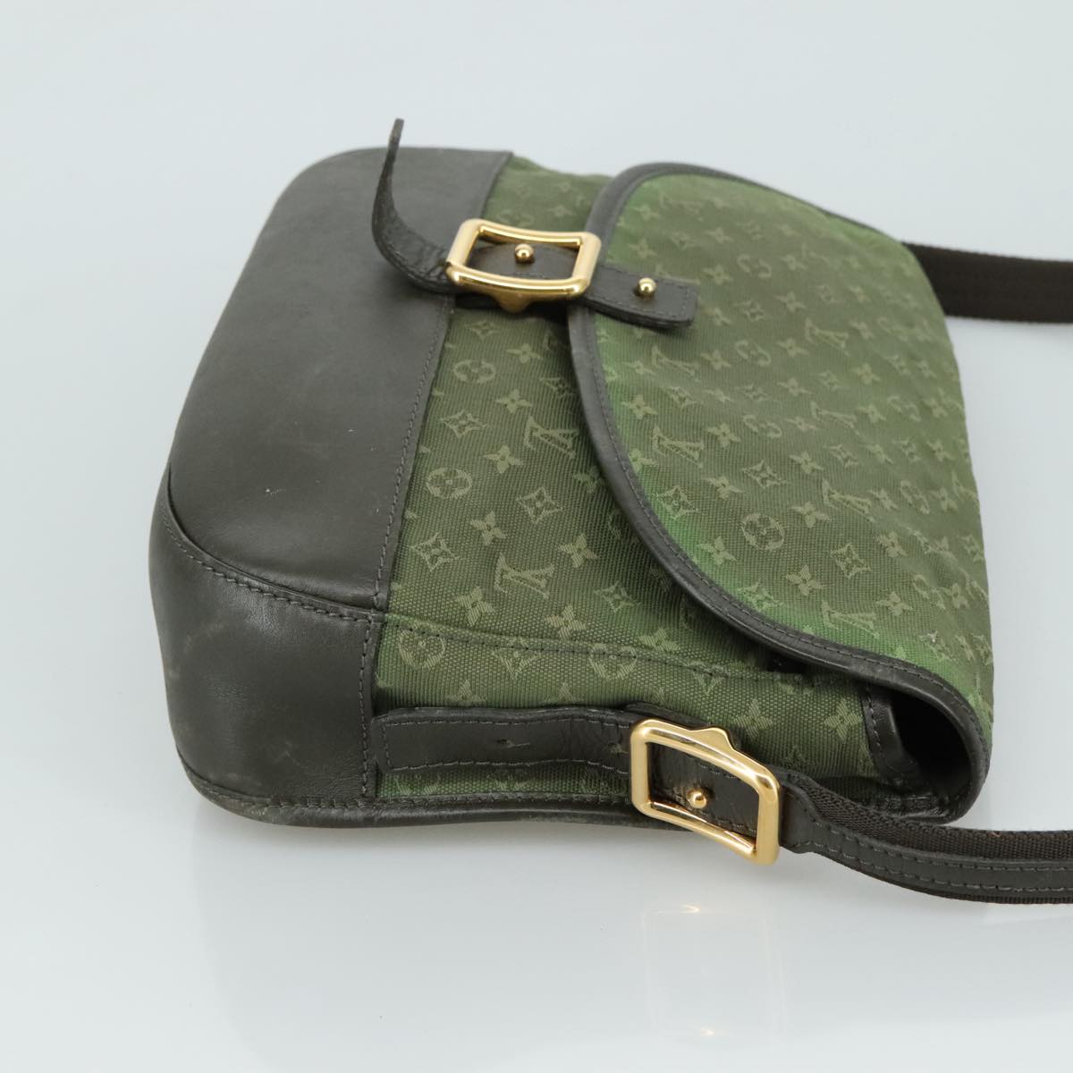 Louis Vuitton Marjorie Khaki Canvas Shoulder Bag