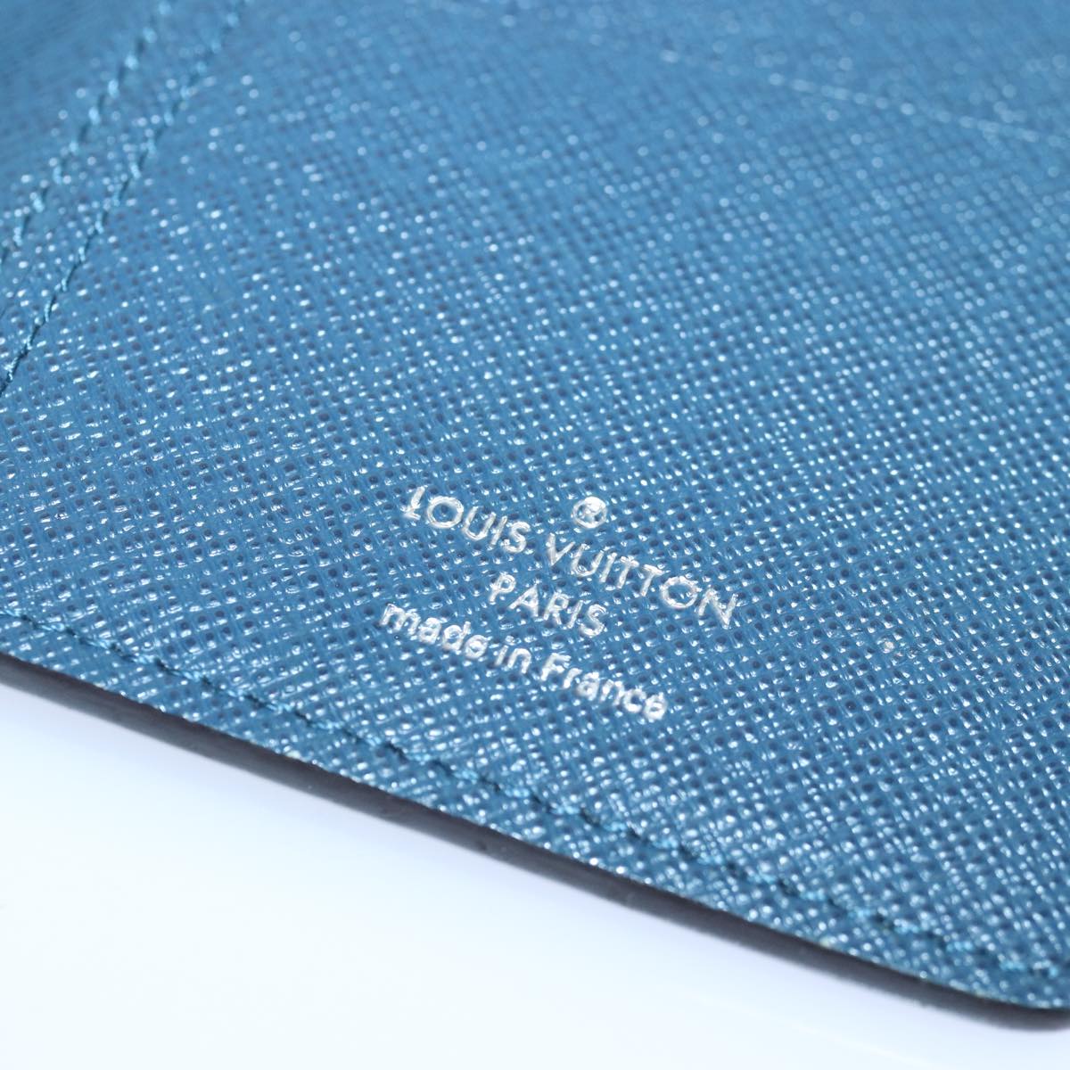 Louis Vuitton Brazza Navy Canvas Wallet