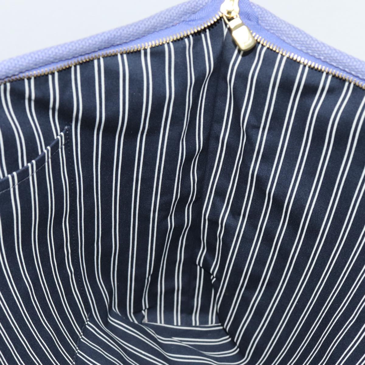 Louis Vuitton Antigua Navy Canvas Tote Bag