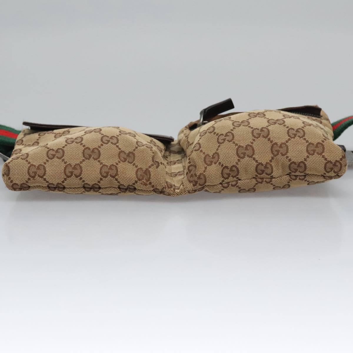 Gucci Gg Canvas Beige Canvas Shoulder Bag