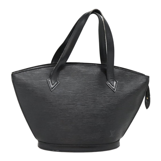 Louis Vuitton Saint Jacques Black Leather Handbag