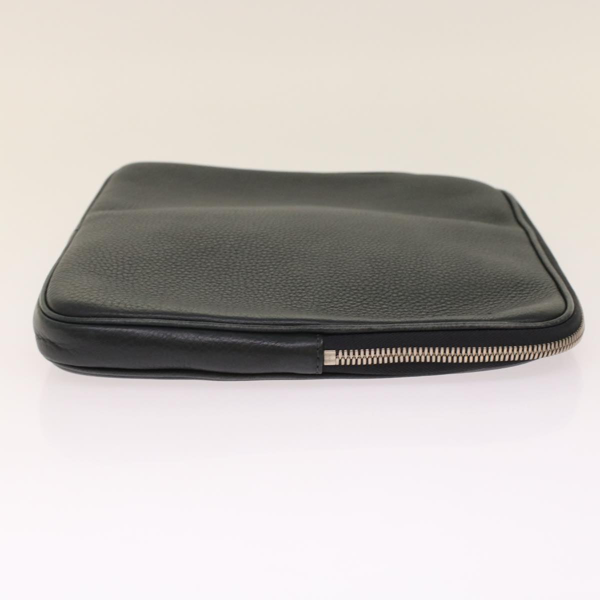 Louis Vuitton Naxos Black Leather Handbag