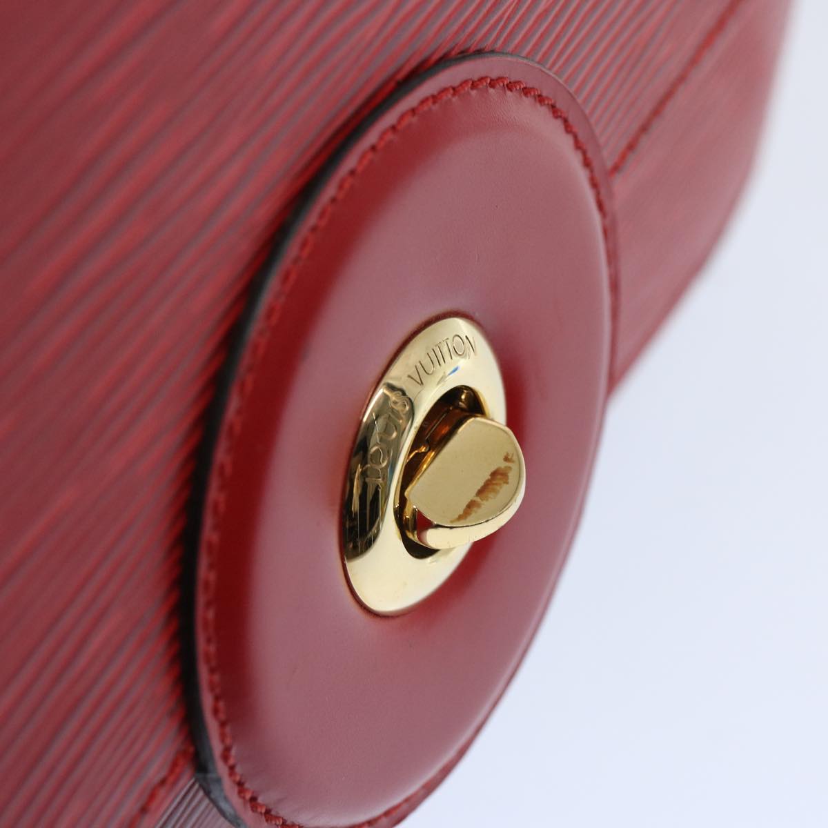 Louis Vuitton Friedland Red Leather Shoulder Bag
