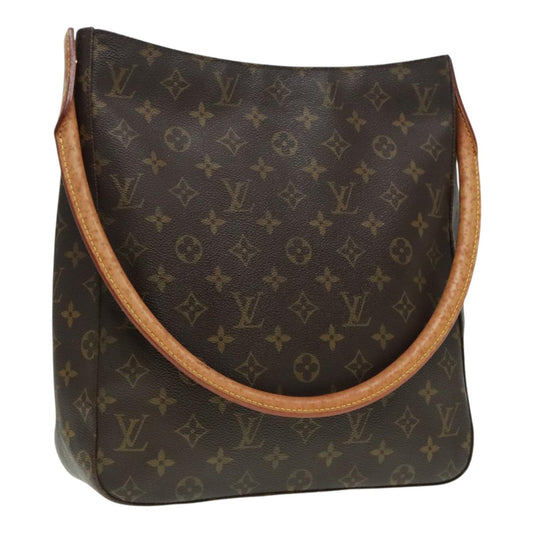 Louis Vuitton Looping Brown Canvas Shoulder Bag
