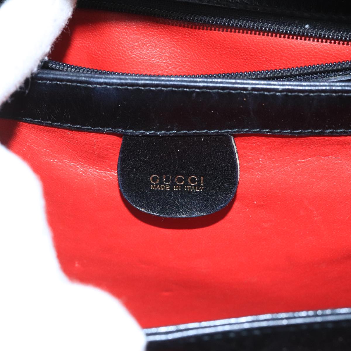 Gucci Black Leather Handbag