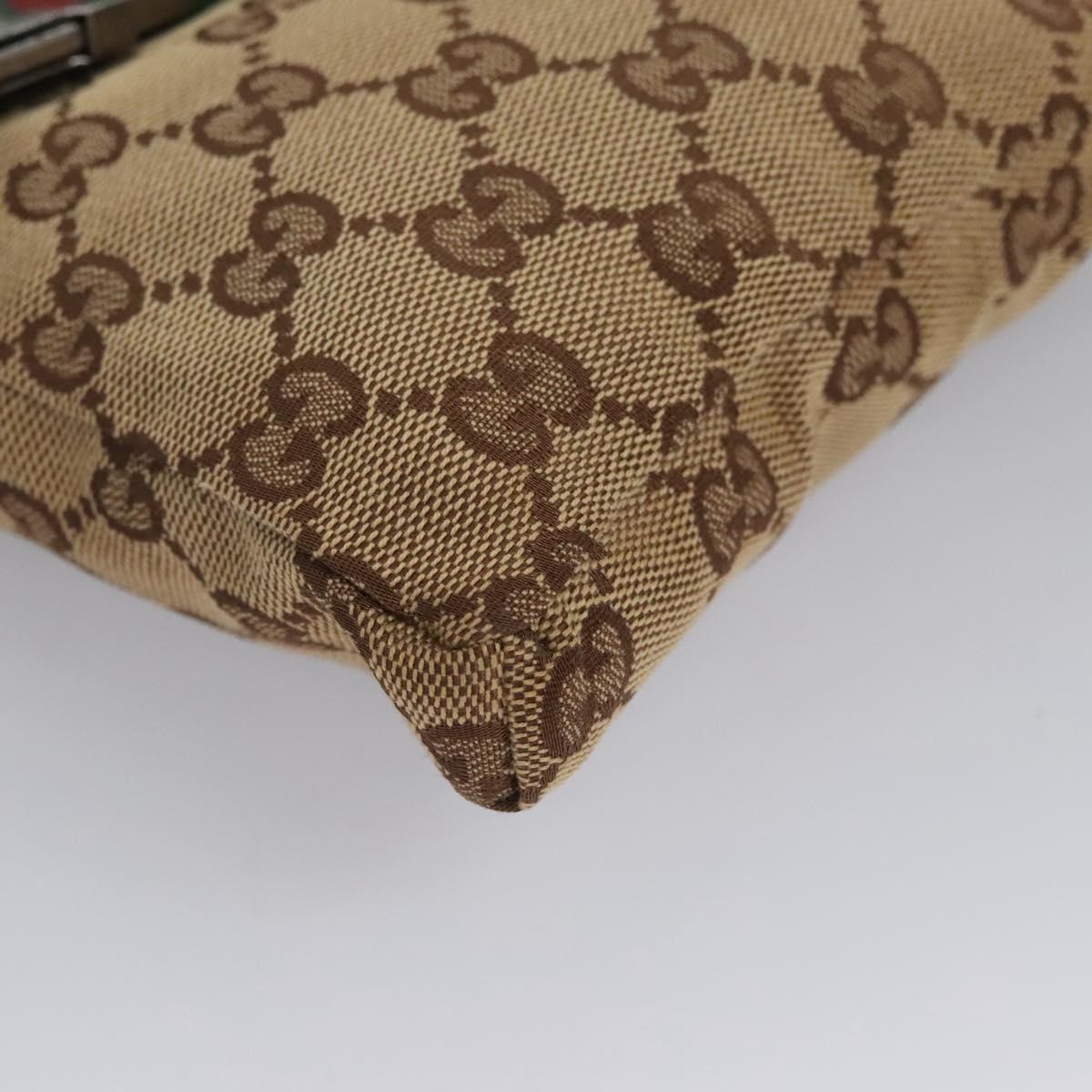 Gucci Gg Canvas Beige Canvas Shoulder Bag