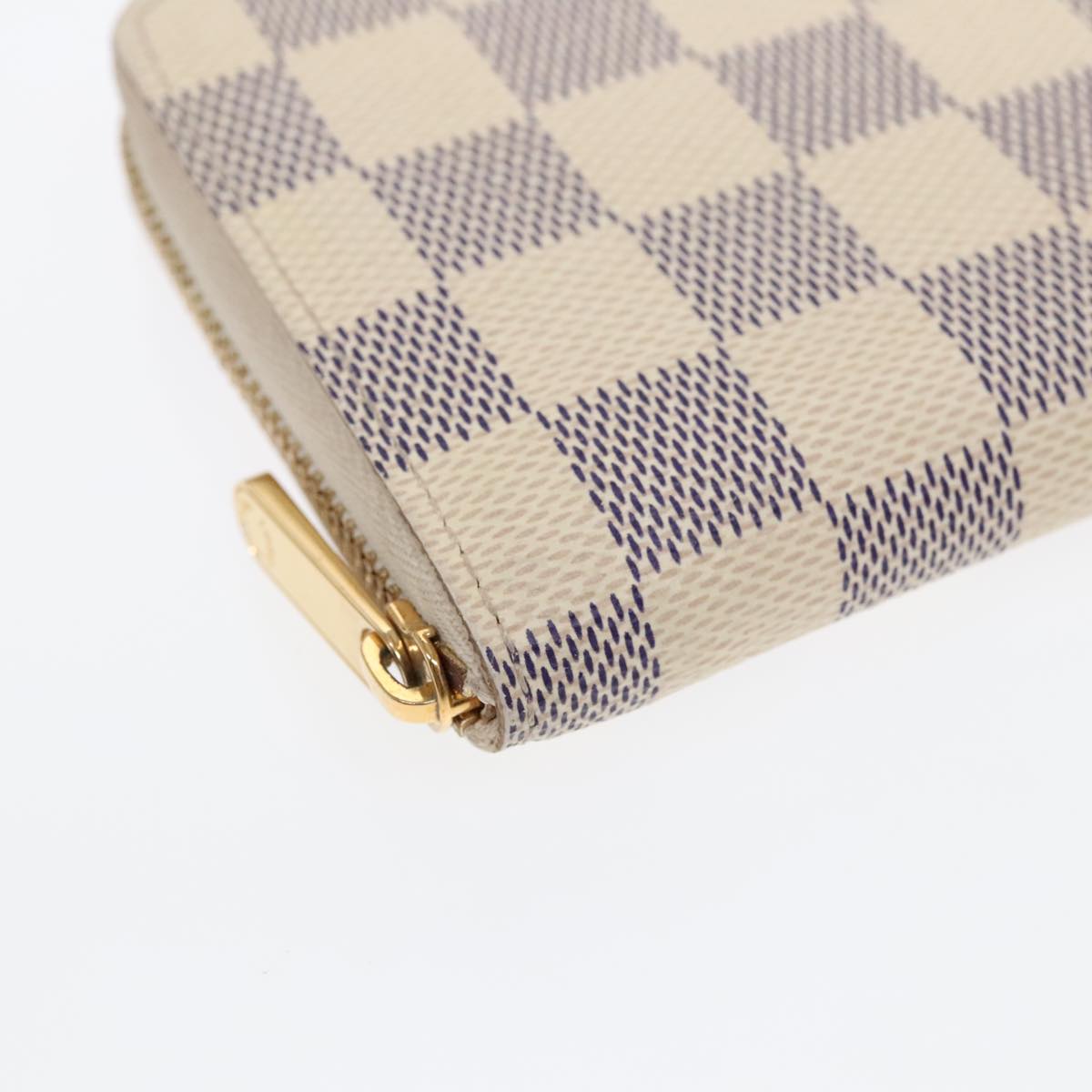 Louis Vuitton Zippy Wallet White Canvas Wallet