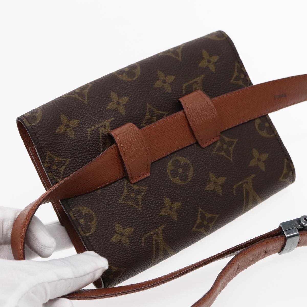 Louis Vuitton Arche Brown Canvas Shoulder Bag